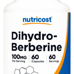 Suplemento Nutricost, Cápsulas De Dihidroberberina, 100 Mg,
