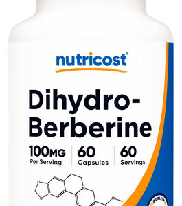 Suplemento Nutricost, Cápsulas De Dihidroberberina, 100 Mg,