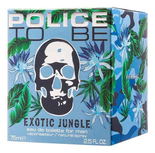 Perfume Police To Be Exotic Jungle Edt 75ml Para Homens - Imagem 9