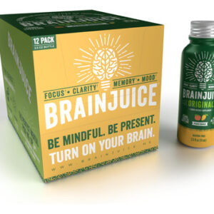 Suplemento Brainjuice Brain Booster Shot Peach Mango 75 Mlx1