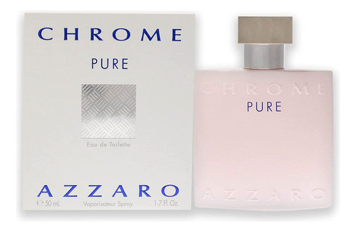 Perfume Azzaro Chrome Pure Edt 50ml Para Homens