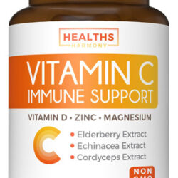Suplemento Healths Harmony Immune Support Com Elderberry Vit