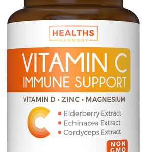 Suplemento Healths Harmony Immune Support Com Elderberry Vit