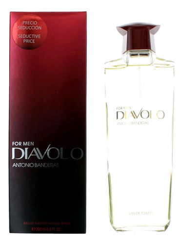 Perfume Antonio Banderas Diavolo Eau De Toilette 200ml For M