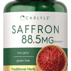 Suplemento: Cápsulas De Extrato De Açafrão Carlyle (88,5 Mg,