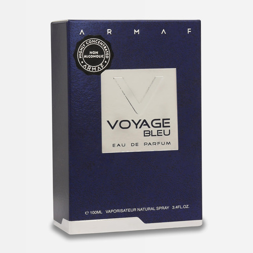 Perfume Armaf Voyage Blue Eau De Parfum 100ml Para Homens - Imagem 4