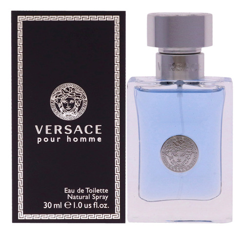 Kit De 2 Peças De Perfume Versace Pour Homme Para Homens 100 - Imagem 2