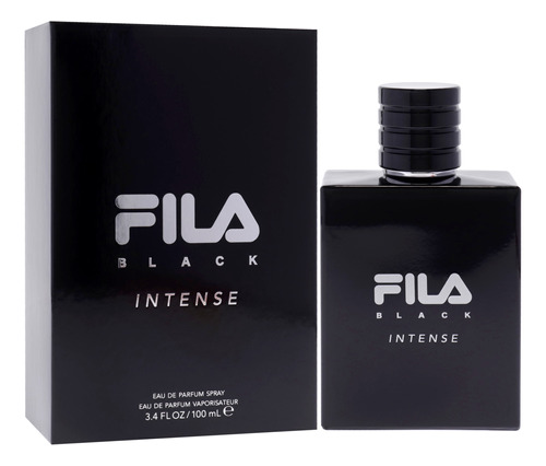 Perfume Fila Black Intense Eau De Parfum 100ml Para Homens - Imagem 3