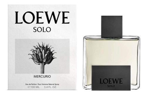 Perfume Loewe Solo Mercurio Eau De Parfum 100ml Para Homens - Imagem 3