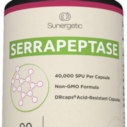 Suplemento Sunergetic Premium Serrapeptase Enzyme 90 Cápsula