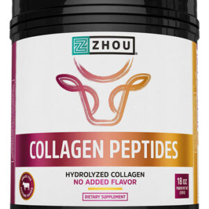 Peptídeos De Colágeno Proteína Hidrolisada Em Pó Zhou 500ml