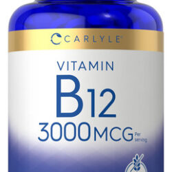 Suplemento Carlyle B-12 3000mcg 180 Comprimidos Vegetarianos