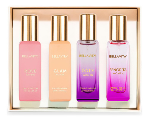 Conjunto De Perfumes Bella Vita Luxury Eau De Parfum Para Mu - Imagem 7