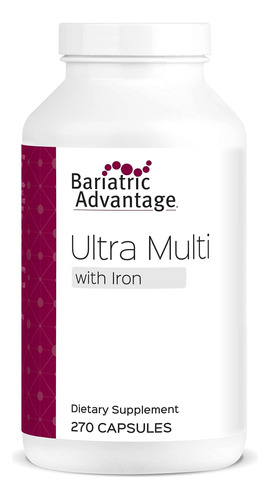 Suplemento Bariatric Advantage Ultra Multi Com Cápsulas De F