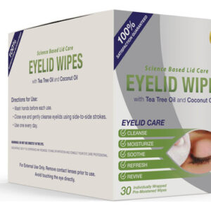 Toalhetes Para Pálpebras Visual Advantage Lunovus Tea Tree C
