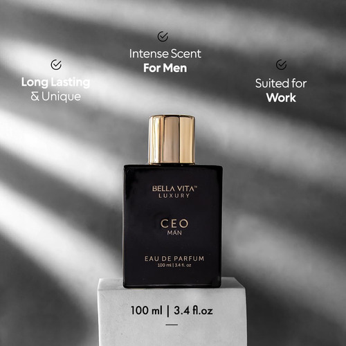 Perfume Bella Vita Luxury Ceo Man Eau De Parfum 100ml For Me - Imagem 4