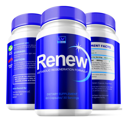 Suplemento Livorka Renew 300 Cápsulas Por 5 Meses - Imagem 4