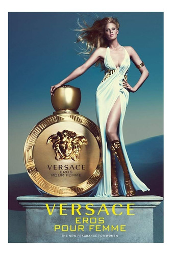 Perfume Versace Eros Pour Femme Eau De Parfum 100ml - Imagem 5
