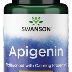 Suplemento De Apigenina Swanson, Cápsulas De 50 Mg (90 Unida