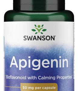 Suplemento De Apigenina Swanson, Cápsulas De 50 Mg (90 Unida