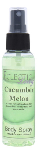 Spray Corporal Eclectic Lady Cucumber Melon 60ml Para Mulher