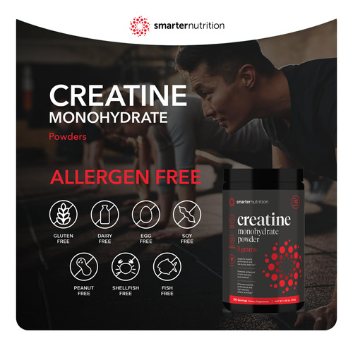 Suplemento Smarter Nutrition Creatina Monohidratada 5g 180 D - Imagem 4