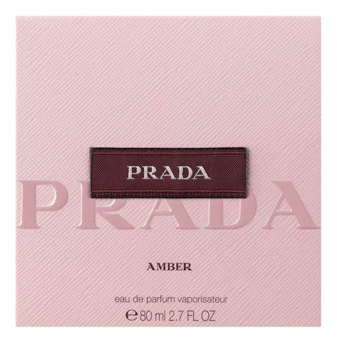 Perfume Prada Amber Eau De Parfum 80ml For Women - Imagem 3