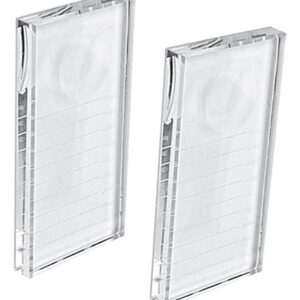 Paleta De Suporte De Cílios Alluring Glass Lash Tile Organiz