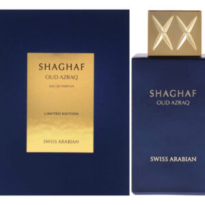 Perfume Da Arábia Suíça Shaghaf Oud Azraq Edp 75ml Para Unis