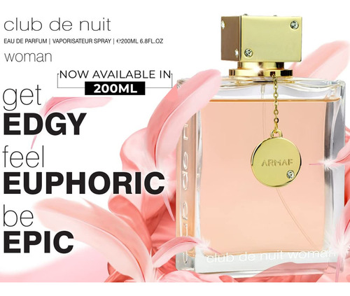 Perfume Armaf Club De Nuit Eau De Parfum 200ml For Women - Imagem 3