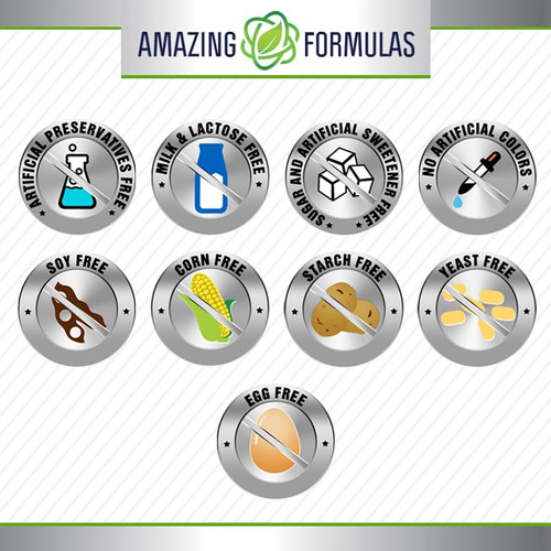Suplemento Amazing Nutrition Bromelain 500mg 120 Comprimidos - Imagem 5