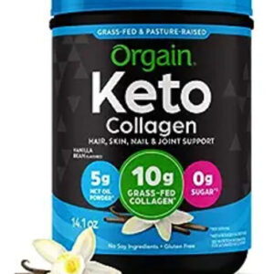 Proteína Em Pó Organ Keto Colágeno Baunilha 400g