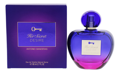 Perfume Antonio Banderas Her Secret Desire Edt 80ml Para Mul