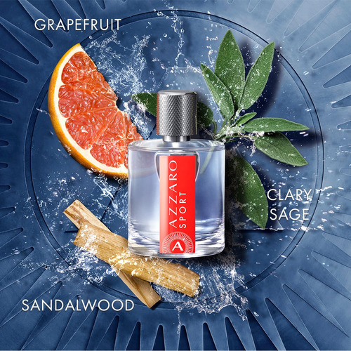 Perfume Azzaro Sport Eau De Toilette 100ml Para Homens - Imagem 2