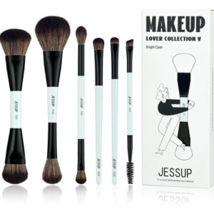 Conjunto De Pincéis De Maquiagem Jessup T501 6 Unidades De F