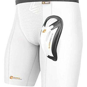 Curta De Compressão Com Copo Shock Doctor Para Adultos/joven