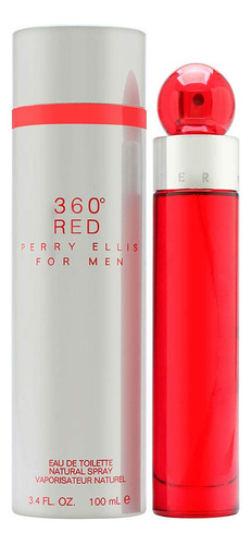 Perfume Perry Ellis 360 Red Para Homens Edt 100ml