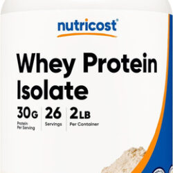 Proteína Em Pó Nutricost Whey Protein Isolate 907g Unflavore