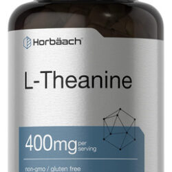 Suplemento Horbäach L-teanina 400 Mg 120 Cápsulas
