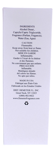 Perfume Demeter Bulgarian Rose Cologne Spray 120ml Para Mulh - Imagem 6