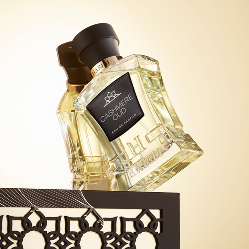Perfume H Habibi Cashmere Oud Arabian Eau De Parfum 75ml Par - Imagem 5