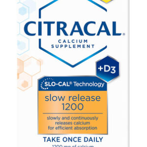 Suplemento Citracal Slow Release 1200 De Cálcio 1200 Mg + D3