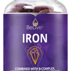 Iron Gummies Belive Com Vitamina C, A, Complexo B E Folato V