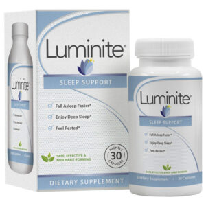 Suplemento De Auxílio Ao Sono Luminite Sleep Support Com L-t