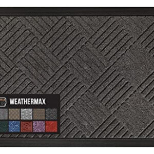 Capacho Gorilla Grip All-season Weathermax 60x90cm Cinza