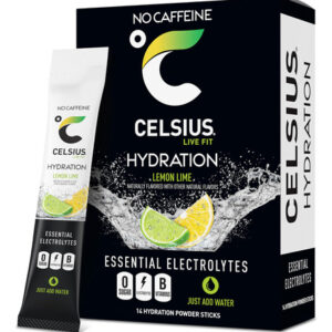 Pacotes De Hidratação Celsius Hydration Lemon Lime Flavor 14