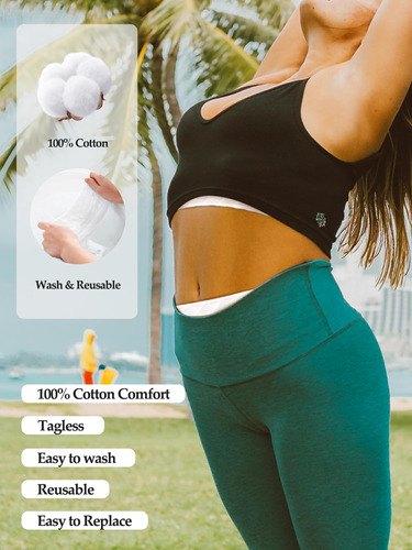 Abdominicais Wibond Sweat Rash Sweat Rash Sweat Pads, 20 Peç - Imagem 2