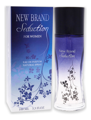 Perfume New Brand Seduction Eau De Parfum 100ml Para Mulhere - Imagem 3