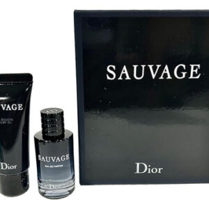 Conjunto De Perfume E Gel De Banho Dior Sauvage Para Homens,