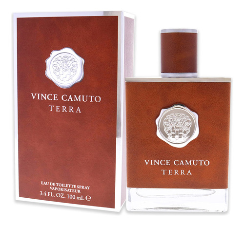 Perfume Vince Camuto Terra Eau De Toilette 100ml Para Homens - Imagem 4